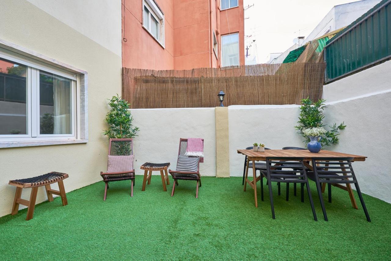 Belem Light Filled Apt With Patio, By Timecooler Lisbon Bagian luar foto